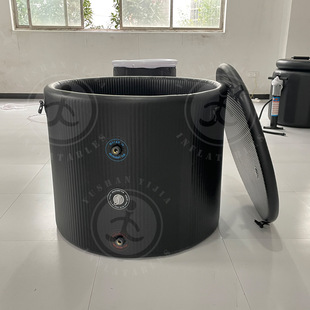户外健身运动拉丝冰浴桶成人休闲冰浴挑战便携ice bath