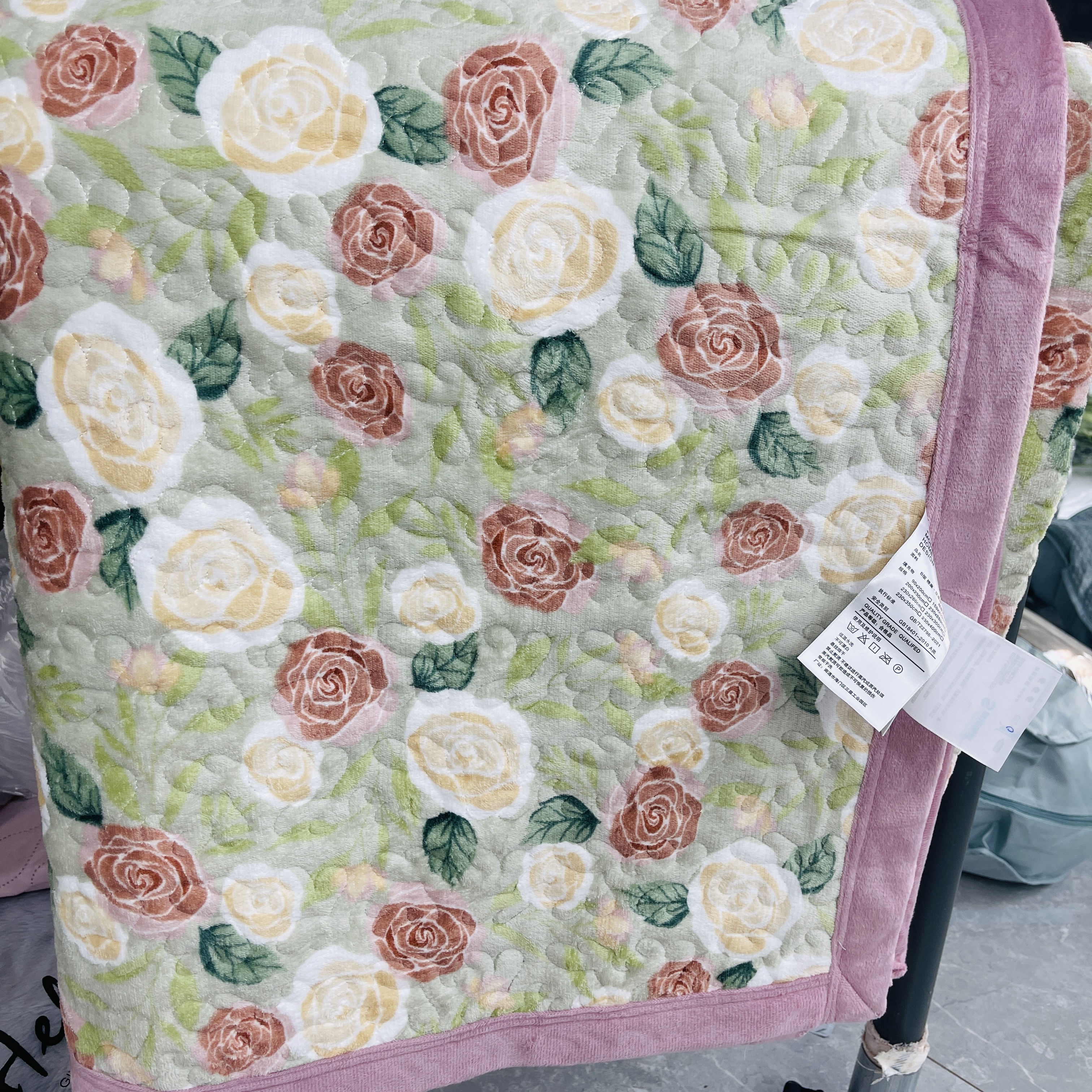 奇益峰-加厚保暖系列牛奶绒床盖