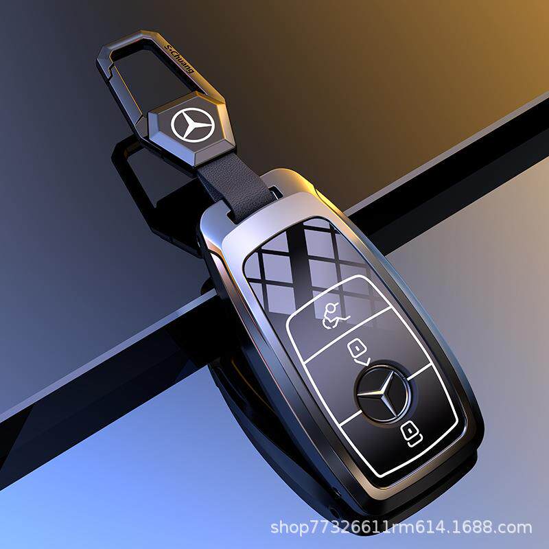 2024款奔驰e300l钥匙套高档新款23款glc300l男c260l车c200l壳s级e
