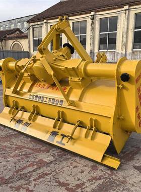 2米灰土拌机修公路用的后桥式路拌机冻土硬地旋耕设备