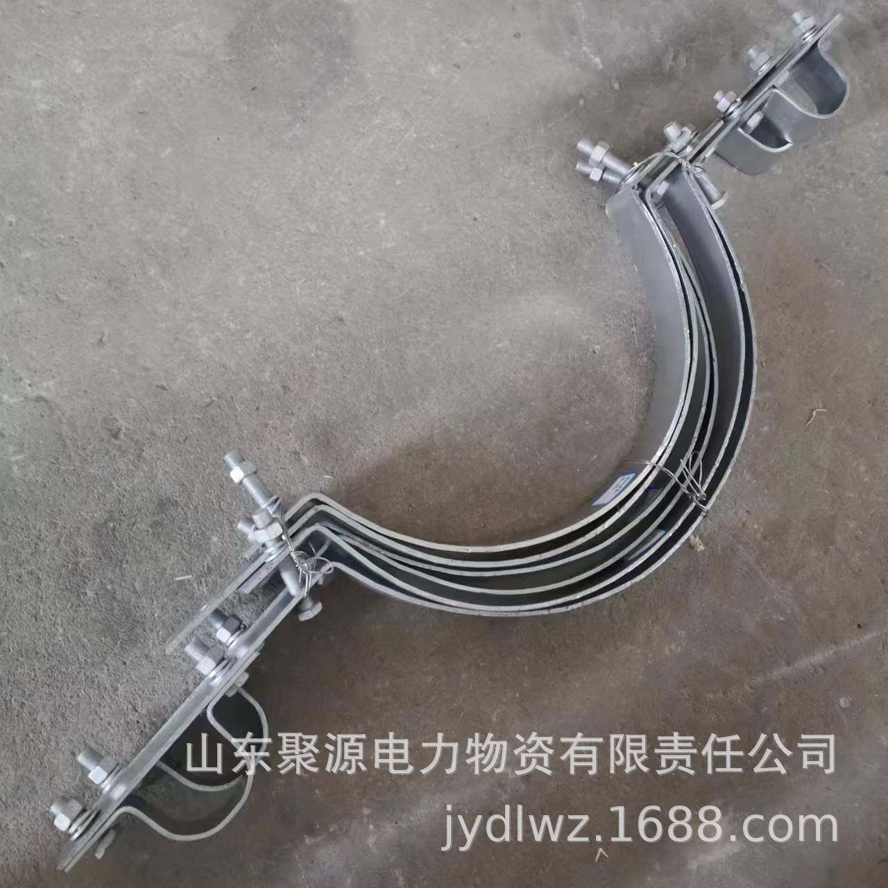 定制抱箍热镀锌扁铁抱箍杆用紧固件水泥杆抱箍双合抱箍,基础建材,脚轮/万向轮,淘宝优惠券,粉丝福利购,淘宝优惠卷