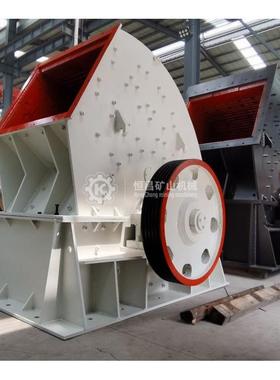 重型锤破鹅卵石细碎机建筑垃圾粉碎机制砂生产线锤式破碎机