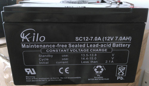 KILOSC12-7.0A12V7AH直流屏电柜通讯设备UPS蓄电池