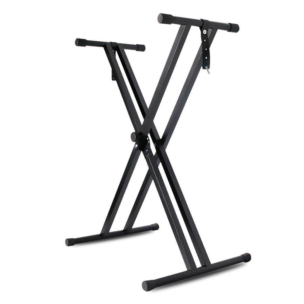 电子琴架双管X型架电钢琴架通用88键61键折叠电子琴支架
