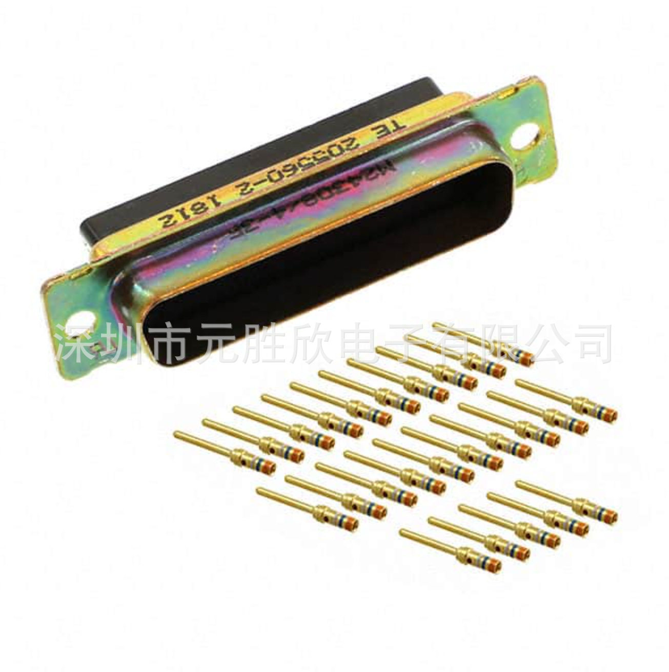 D-Sub插头25pin205560-2