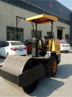 单钢轮震动压路机震动泵小型压路机驾驶室双钢轮液压压路机