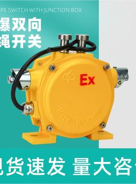 防爆双向平衡拉绳开关ExKLT2-II(BKLT2)拉线开关急停开关