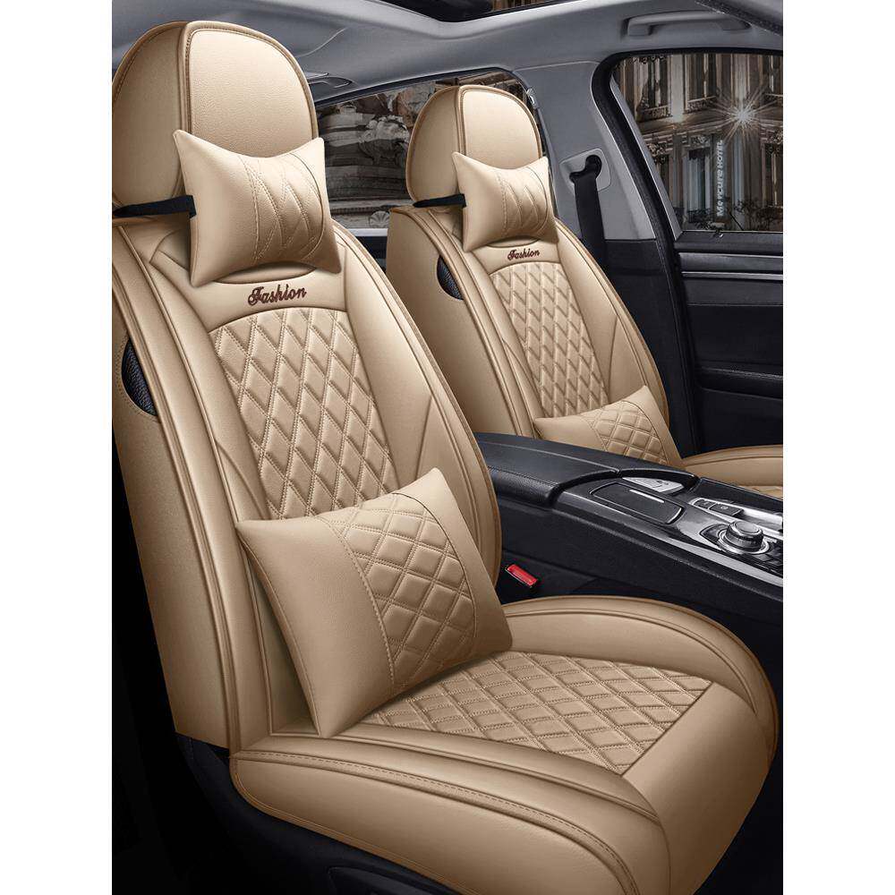 汽车坐垫全包围四季通用皮革座椅套夏季座垫套小车速腾迈腾宝来