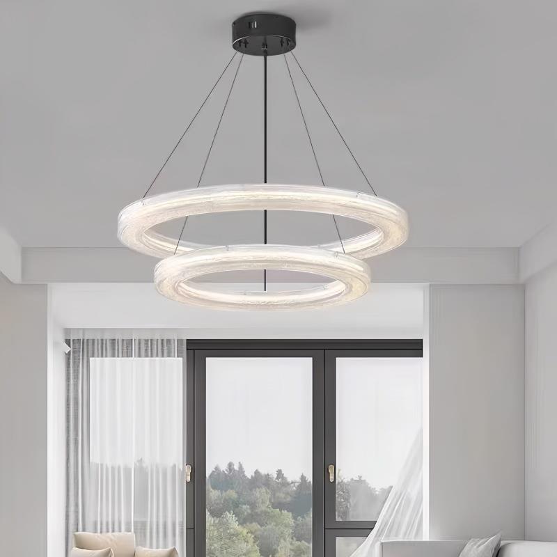 意式极简树脂客厅吊灯现代简约高端新款设计师全铜大厅主卧室吊灯