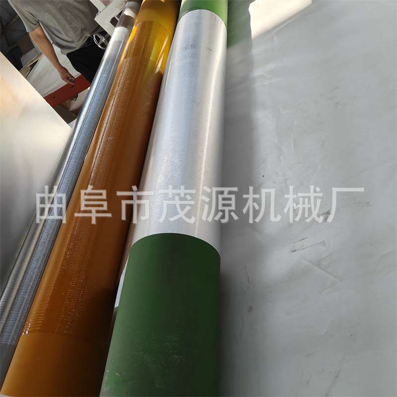 贴无纺布涂胶贴面机 卷对卷PVC膜墙布影视布贴合机 自动收放卷