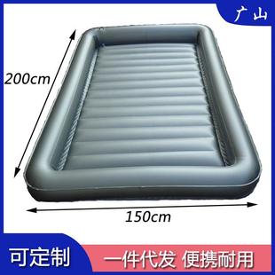 舒适泡泡底150x200cm充气床注水空气床垫按摩打气充气床家用