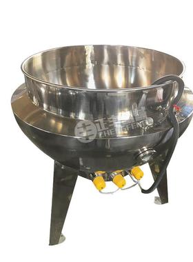 立式不锈钢电加热夹层锅可倾式电加热夹层锅熬糖炒酱锅