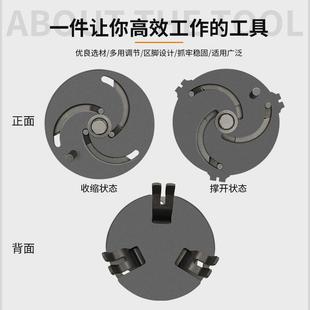油箱盖扳手汽修油箱拆卸工具万用汽油泵盖扳手多功能 三爪可调式