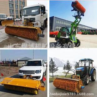车载式 融雪剂撒布机 抛雪机公路大型扫雪机车辆加装 除雪滚刷车载式