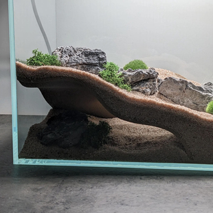 饰 饲养缸造景爬宠蜥蜴宠物躲避屋洞地下洞穴造景饲养箱造景装