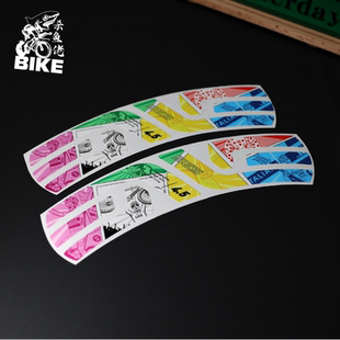 26款ENVE SES 4.5波加查欧锦赛公路自行车轮组改色贴纸保护膜