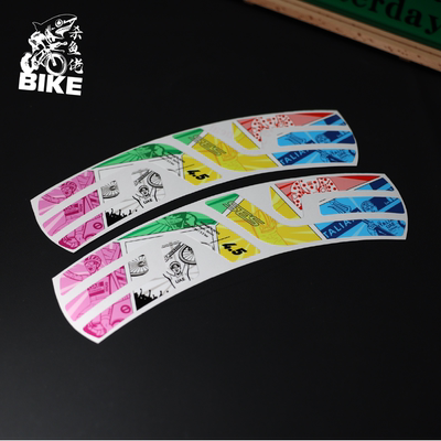 26款ENVE SES 4.5波加查欧锦赛公路自行车轮组改色贴纸保护膜