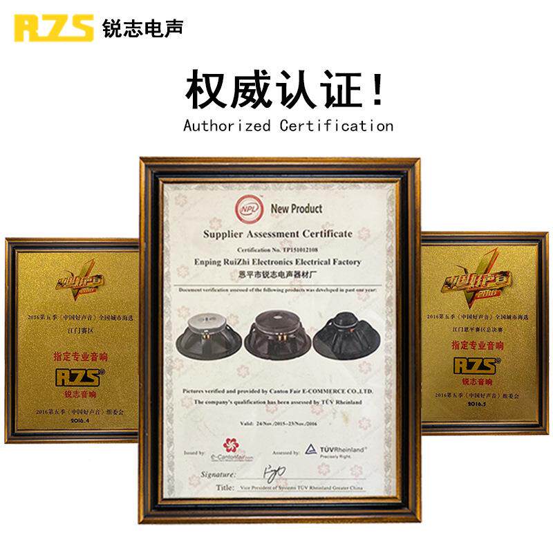 12寸功20W率重低5音喇叭YLP低音炮扬声器双磁娱50芯大功率乐音箱