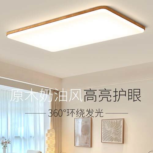 原2木风客吸谱顶灯现厅代简约大气205新款全光中375山灯具全屋套