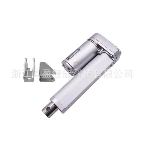 具盈I360UYING推工厂推杆电机微型电动杆12/24v工J电业动推杆