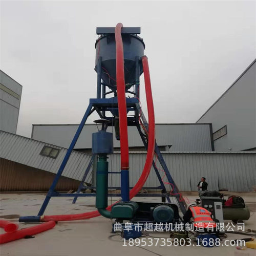 厂家质保电厂炉灰粉气力输送机石灰粉除尘吸灰机卸灰气力输送机