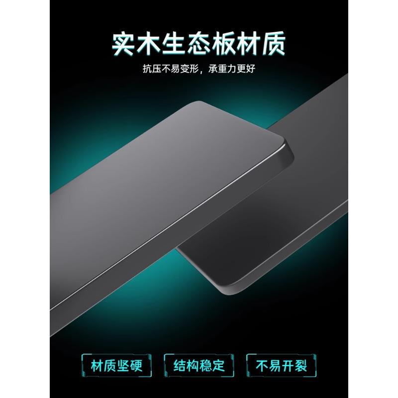 实木电脑桌小型台式家用书桌直播电竞学生电脑卧室床边移动边几桌