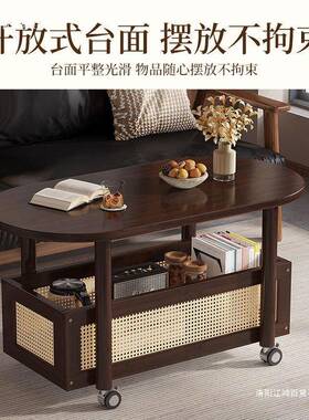 可移动厅茶几客家用20型25新款茶台沙发边几00多桌功能茶阳台小餐