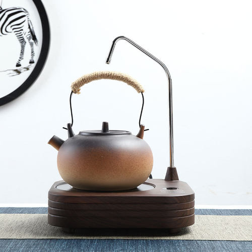 自动上水电陶炉迷你台式煮茶炉