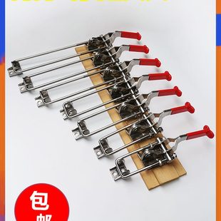 锁扣夹40锁快速夹具30器4门栓3夹箱工具持扣夹钳不锈钢压紧搭扣41