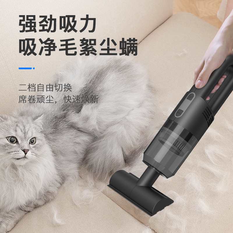 多配件吹吸抽充4合一手持吸尘无线充电迷你便携车用吸尘器多功能