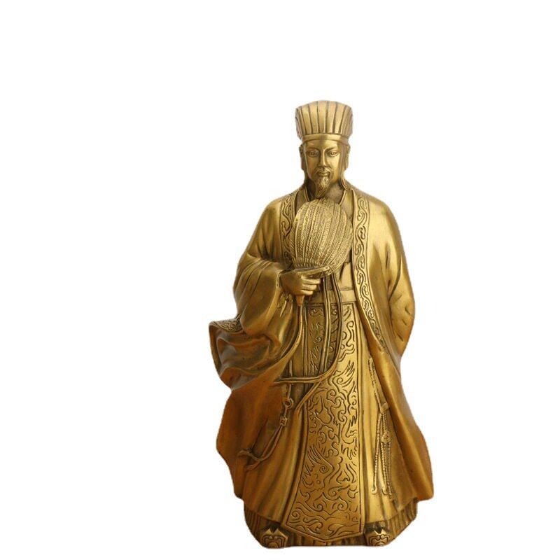 铜孔明诸葛亮铜器摆件厂家工艺品摆件