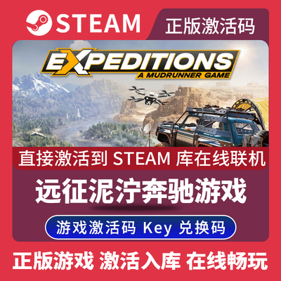 Steam正版远征泥泞奔驰游戏激活码CDKEY国区全球区电脑PC中文游戏