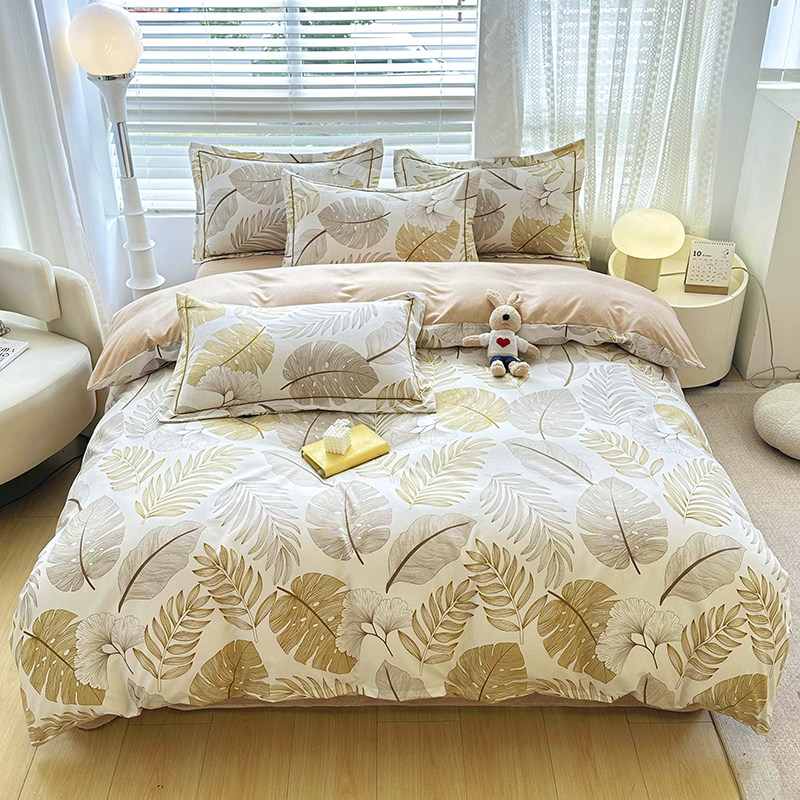 FUANNAFANGZHI秋冬新款加厚被套床单四件套件床上用品被套床单 10