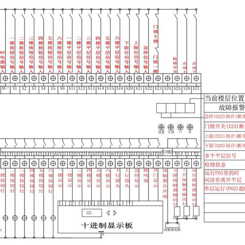 6层显示_货梯控制板  FSZ   液压梯  升降机  外控式货梯  杂物梯
