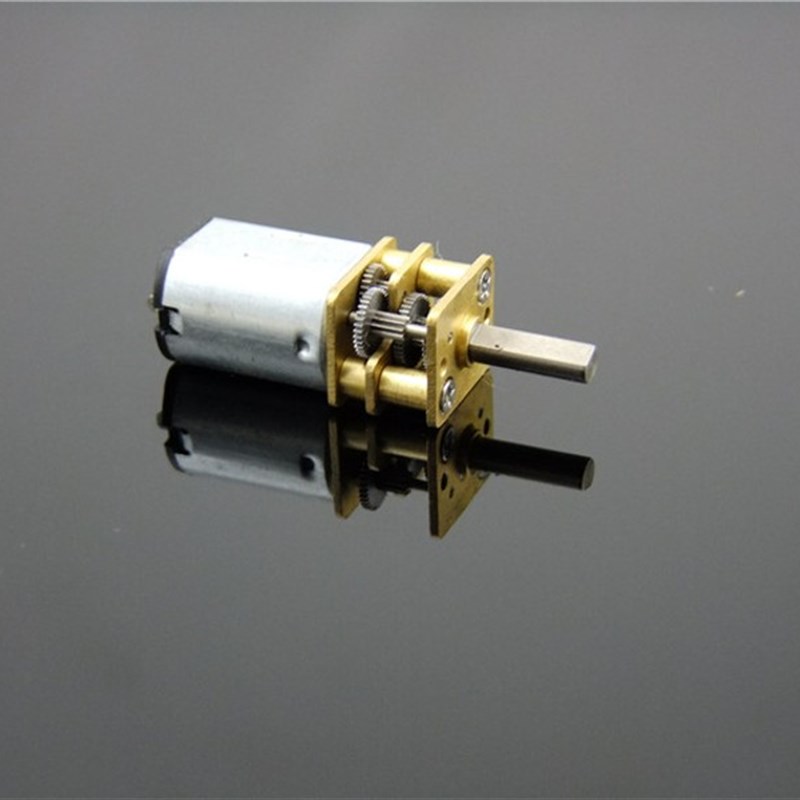 N20直流减速电机 低速小马达 机器人 金属齿轮 大扭矩 3-12V
