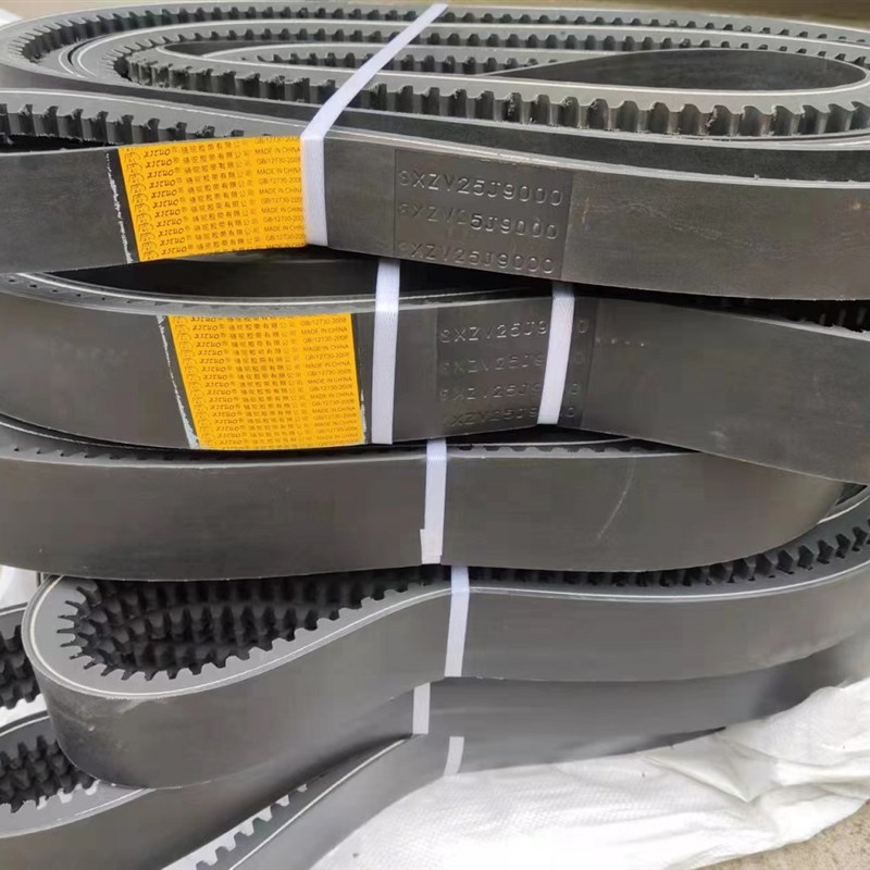 供应5R3VX630联组橡胶切齿三角带 2R25N6000联组橡胶传动带