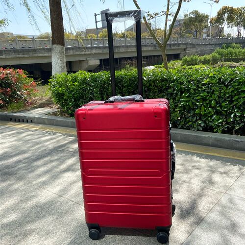 全铝镁合金拉杆箱28寸行李箱全金属26寸拉杆箱全铝箱结婚箱红箱子