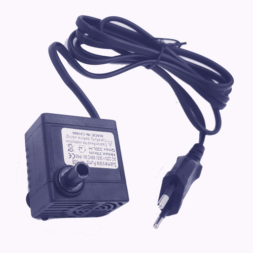 家用水泵电机 观赏鱼缸过滤水泵 微型离心水泵 5W 喷泉假山流水泵