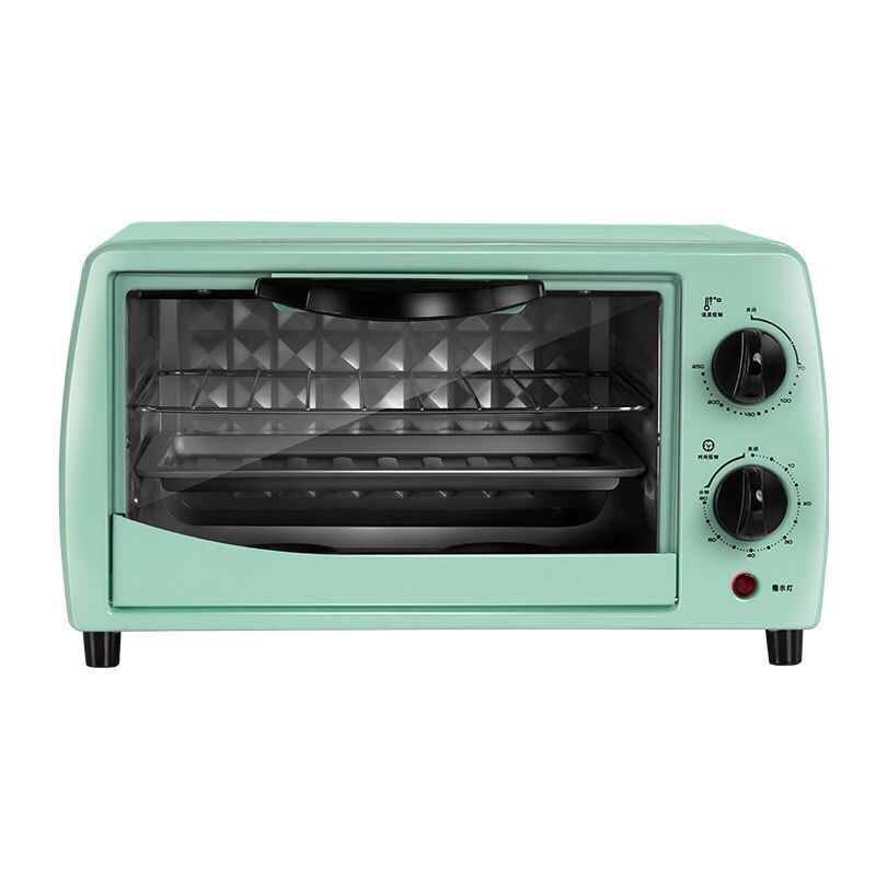多功能电烤箱家用烘焙烤箱12L迷你电烤炉多士炉烤面包机礼品