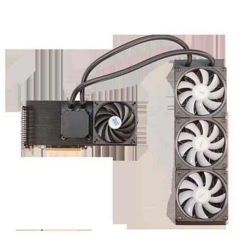 7900XTX高端显卡一体式水冷GPU静音全覆盖铝合金散热器降温降噪