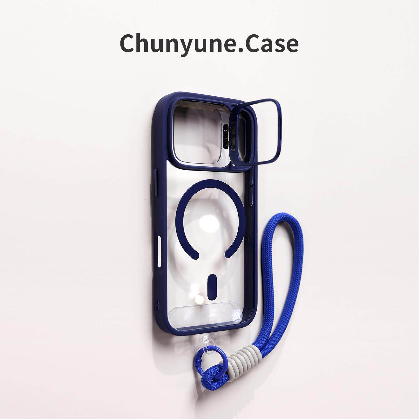 镜头支架新款适用苹果17promax手机壳iphone16pro透明15保护套14磁吸13防摔12高级感11带挂绳plus外壳17air