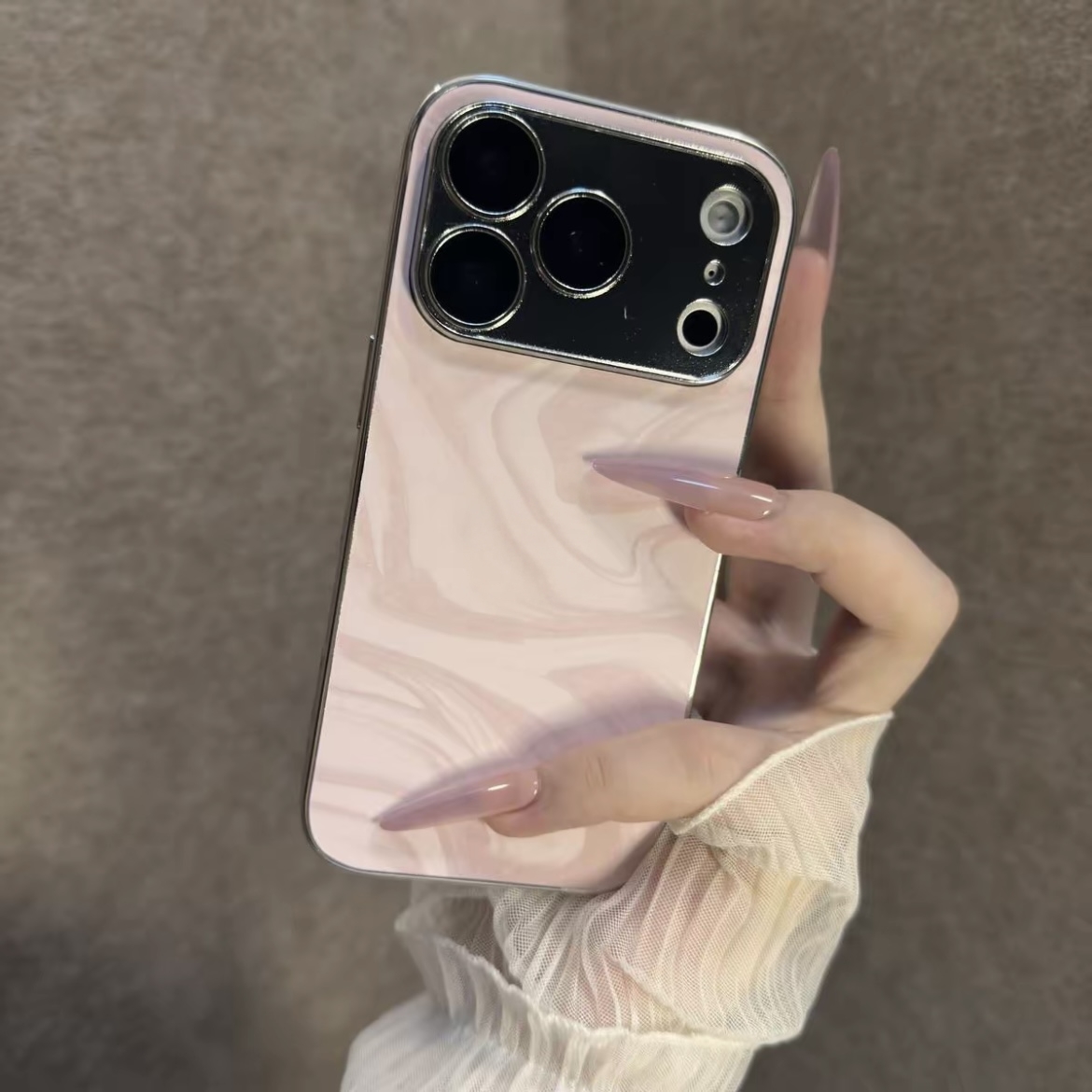 ins高颜值水波纹绒布适用