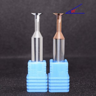 钨钢燕尾刀55度铣刀4刃倒角90度合金铝用60鸠尾120度涂层45度角