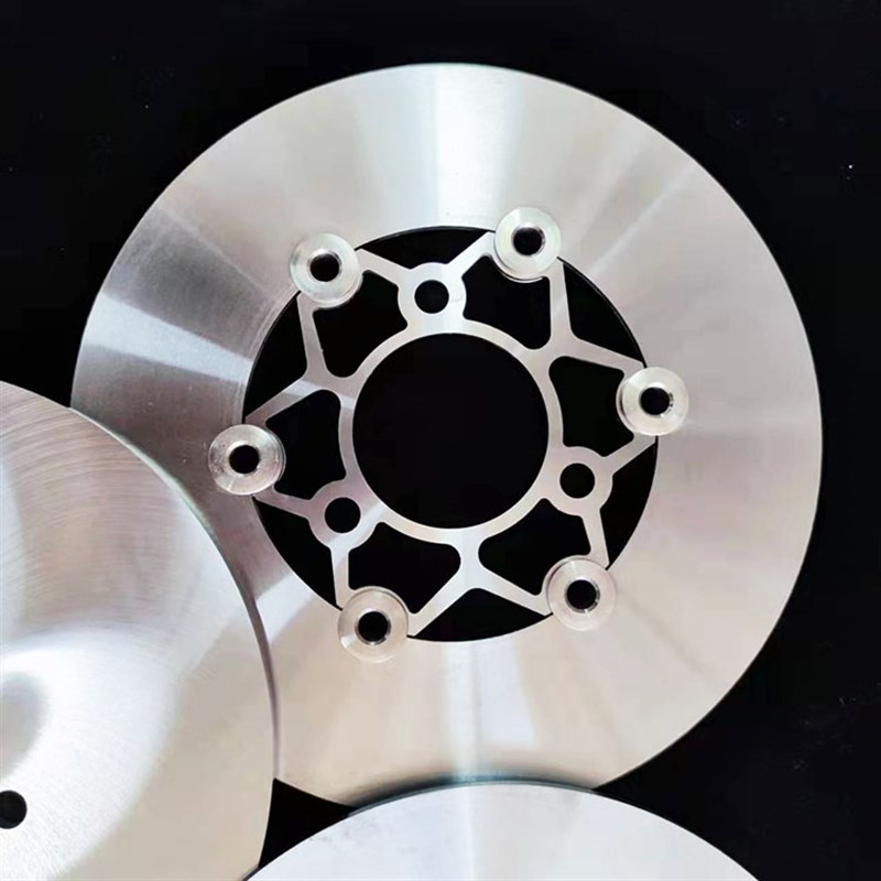 摩托车电动车刹车碟刹车盘浮动盘碟盘设计定做外220内58