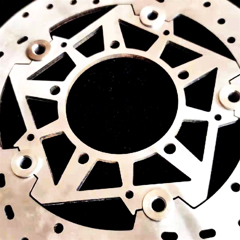 摩托车电动车刹车盘浮动盘碟盘 设计 ABS齿 定做 5mm厚度 245外