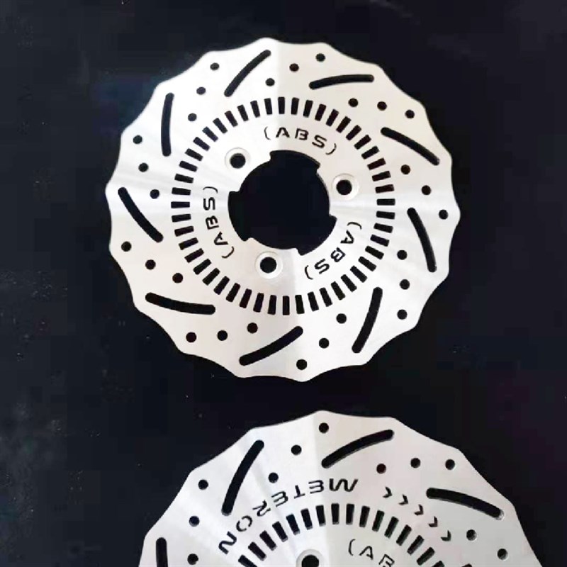 摩托车电动车刹车盘浮动盘碟盘 设计 ABS齿 定做 3孔220 245外