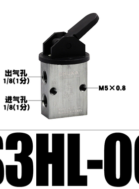 气动机械阀Sd3B/S3L/S3R/S3V/S3HS/S3PM/S3PL/S3PF/S3HL-M5-06-08