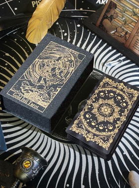 正版普及韦特塔罗牌经典卡牌典藏烫金pvc初学者推荐78张专业全套