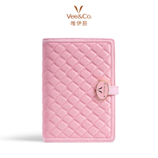 唯伊辰首饰盒高档双面活页装 丝绒戒指耳环手镯黄金旅行便携收纳包