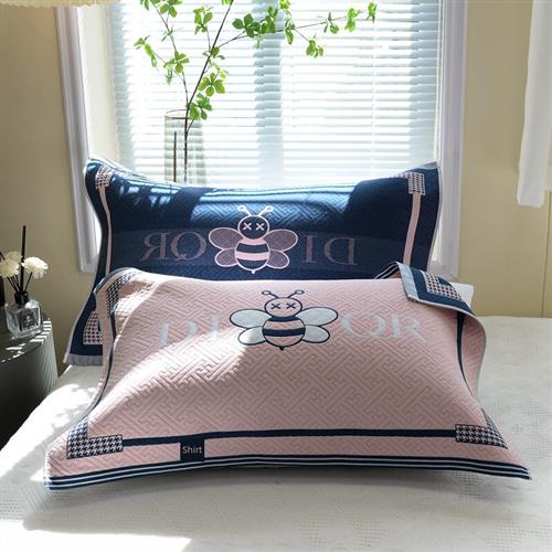 高档透气成人52X78Cm精梳棉纱枕套一对吸汗单枕套